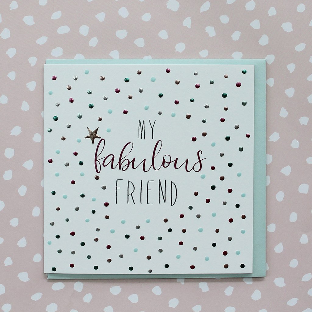 fabulous friend card, my fabulous friend card, bestie card