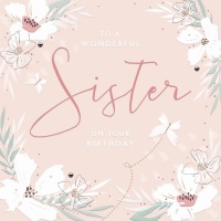 <!--091-->Wonderful Sister - Card