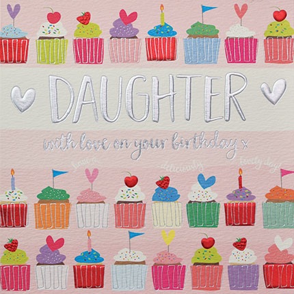 daughter birthday card, birthday card for daughter, daughter happy birthday