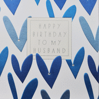 <!--091-->Husband Birthday- Card