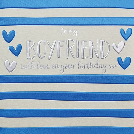 Boyfriend Birthday- Card