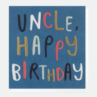 <!--091-->Uncle Birthday- Card