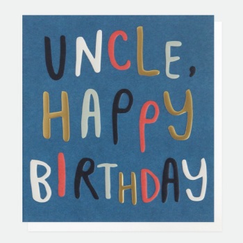Uncle Birthday- Card