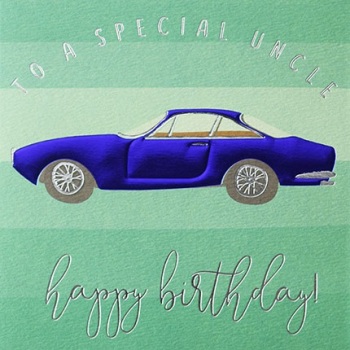 Uncle Birthday- Card