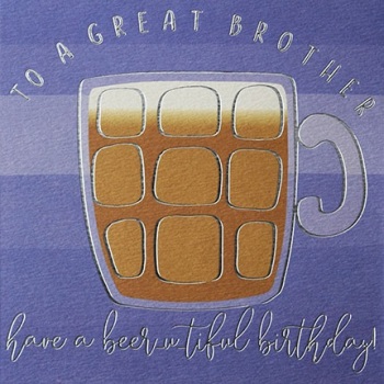 Great Brother Birthday- Card