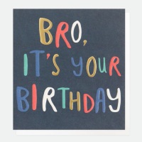 <!--091-->Bro Birthday- Card