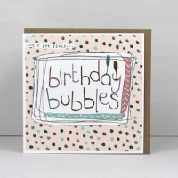 Birthday Bubbles - Card