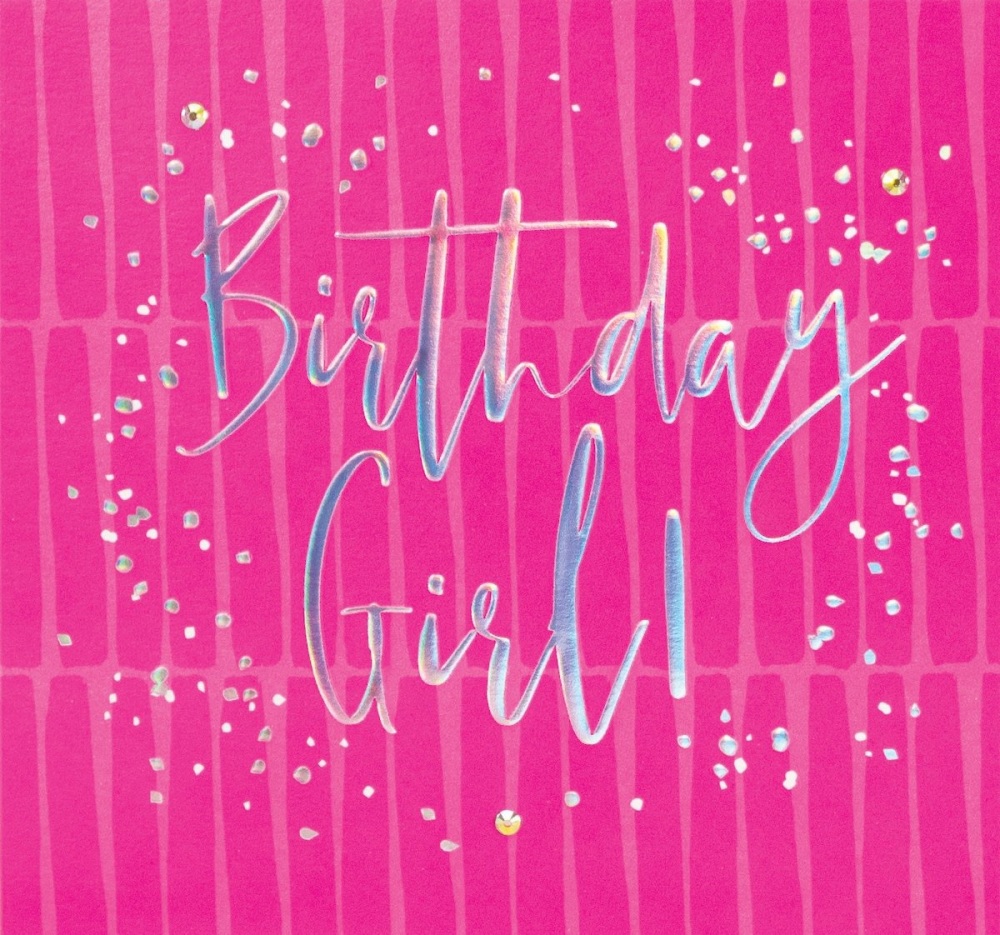 Birthday Girl - Card