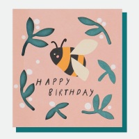 Bee Happy Birthday - Card