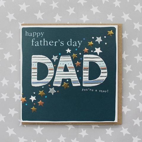 Happy Father's Day Starry - Card
