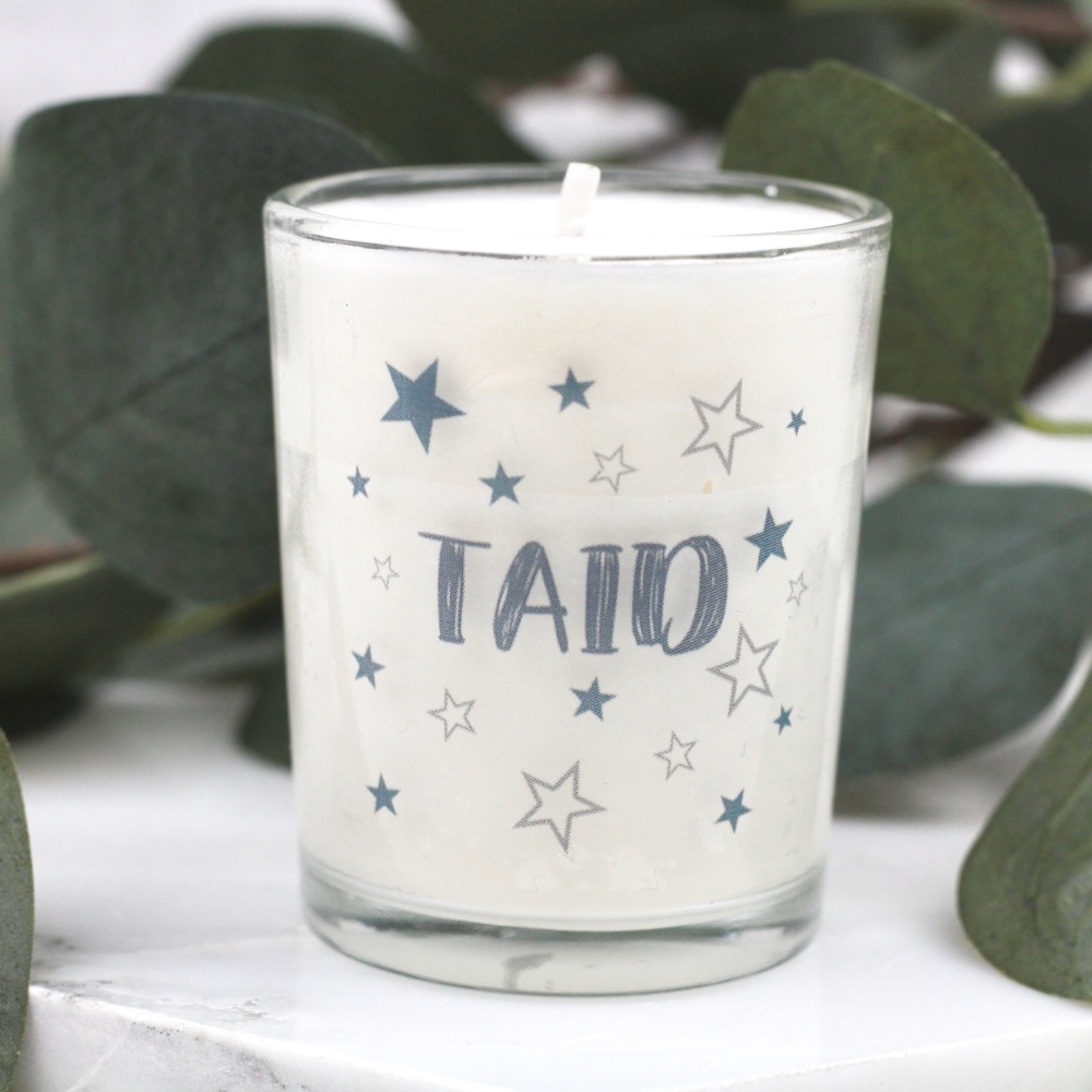 Taid candle, canwyll taid, anrheg I taid, gift for taid