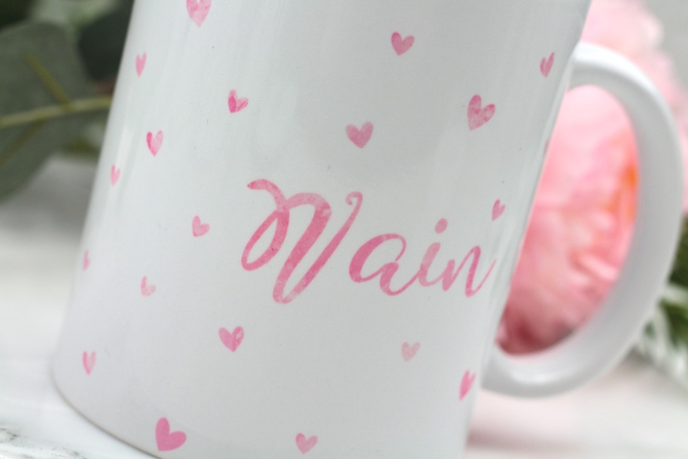 Dotty Hearts - Nain - Mug