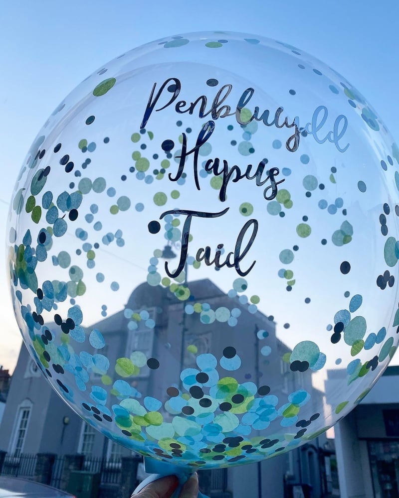 Confetti Bubble Balloon - Rainforest 