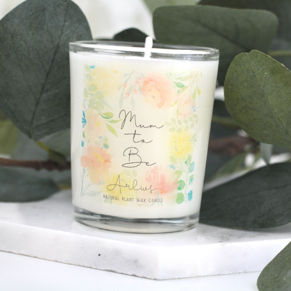 Mum to be candle, mum to be gift, baby shower gift