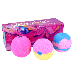 Watercolour bath bombs, colourful bath bombs, natural bath bombs, bath bomb