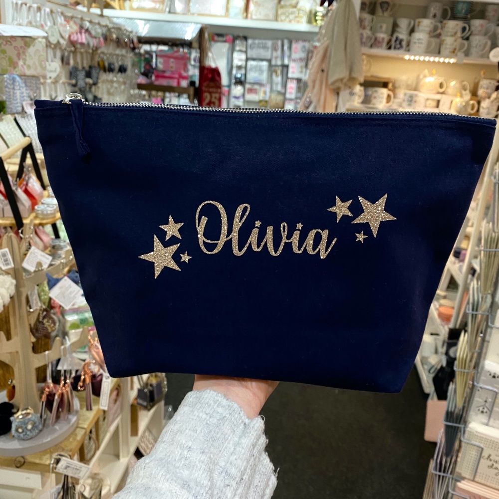Personalised bag, starry bag, bag with starry design