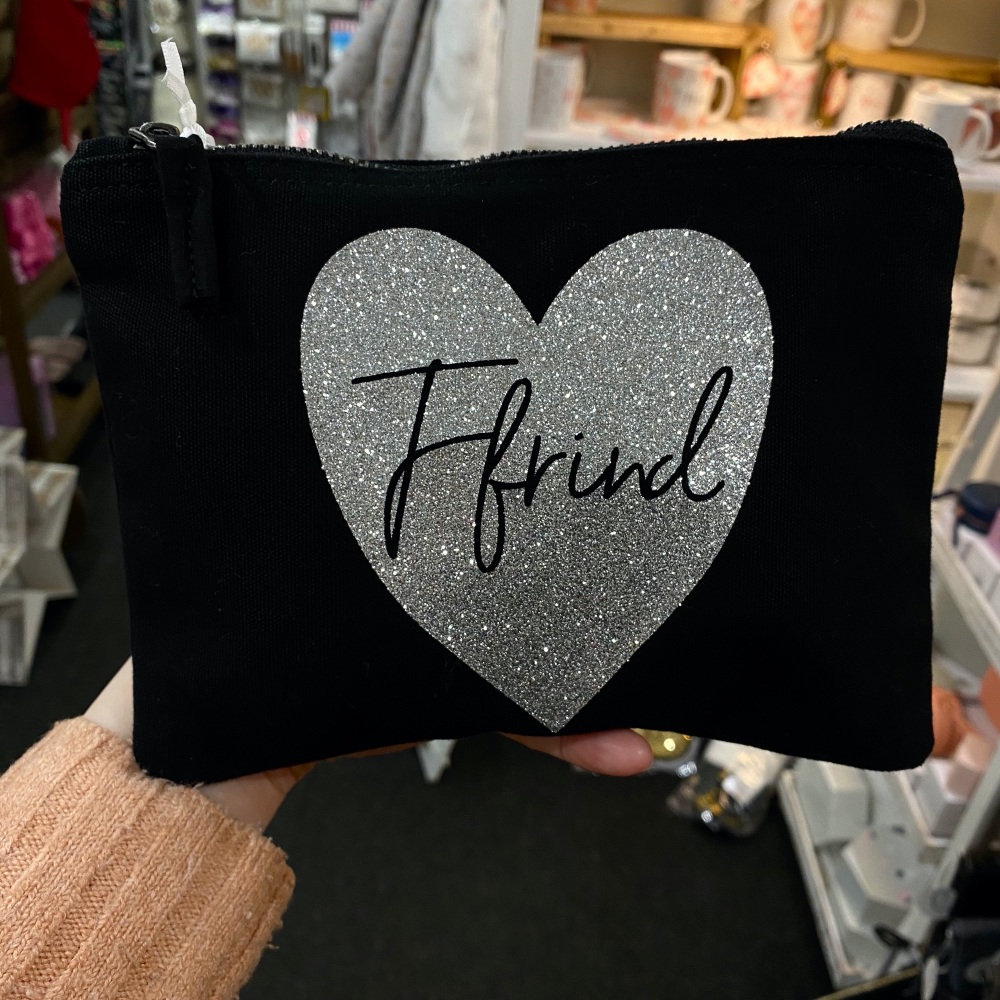 Heart - Ffrind Bag - Black