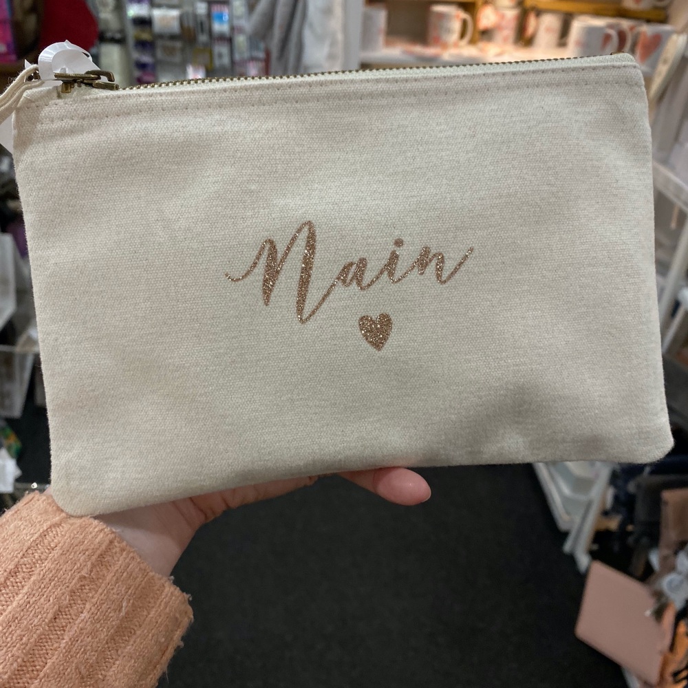 Natural nain bag, nain bag, bag nain, pouch nain, nain pouch