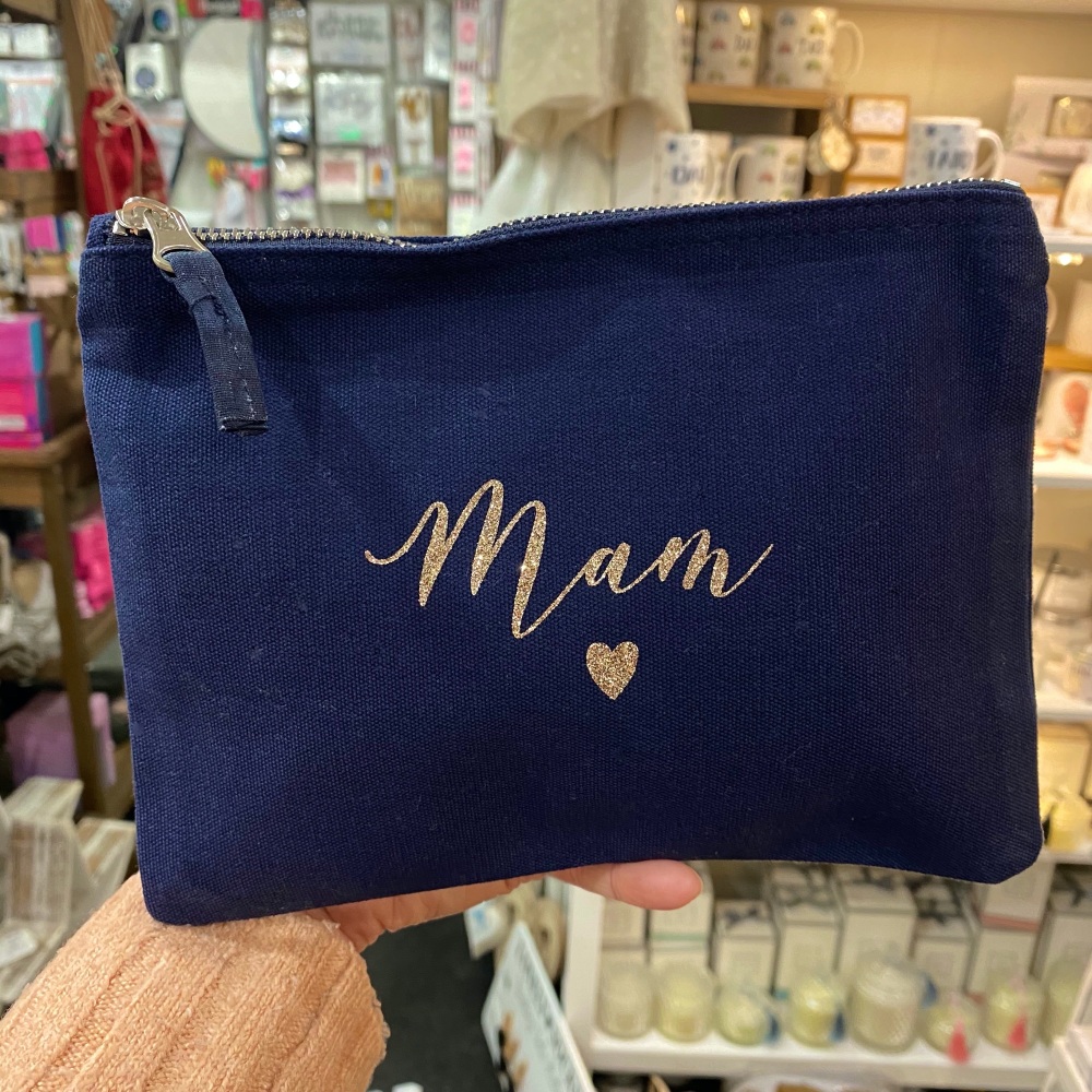 Mam bag, mam pouch, pouch with mam, rose gold mam bag
