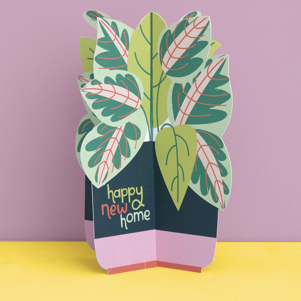 Plant New Home - 3D Card