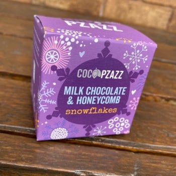 Honeycomb - Milk Chocolate Snowflakes