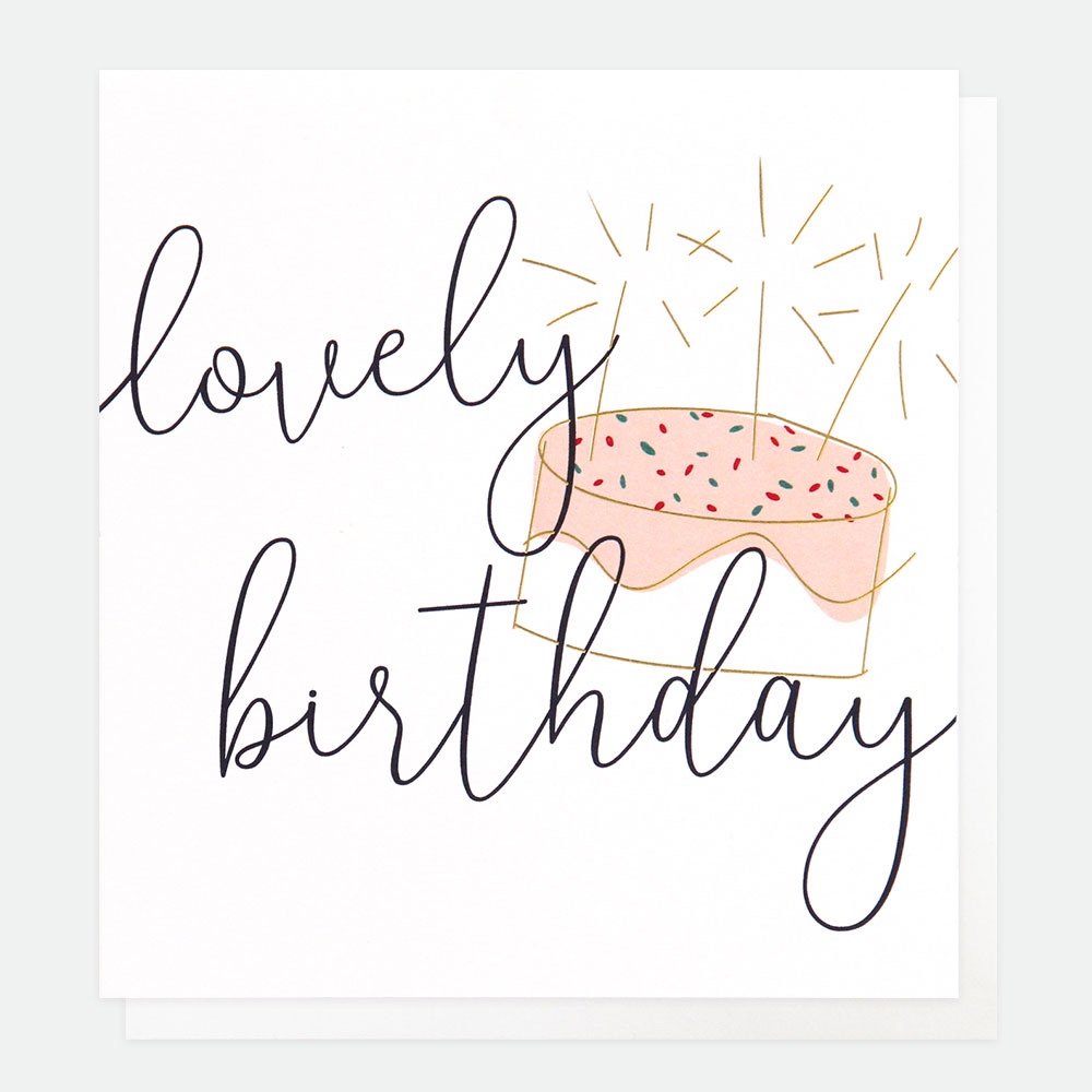 Lovely Birthday - Card