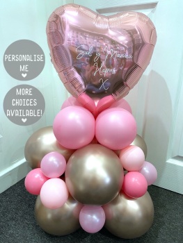 Organic - Heart - Balloon Decoration - Various Colour Choice