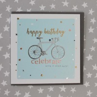 Happy Birthday Cyclist- Card