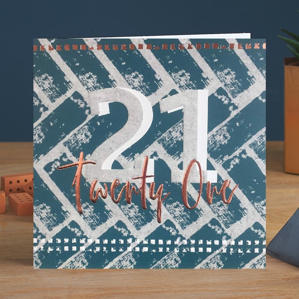 21st card, twenty one card, 21st birthday card