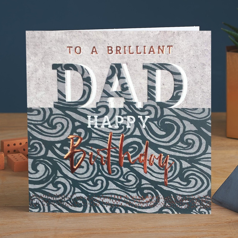 Happy Birthday Dad - Card