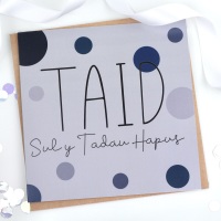 Taid - Sul y Tadau Hapus - Card