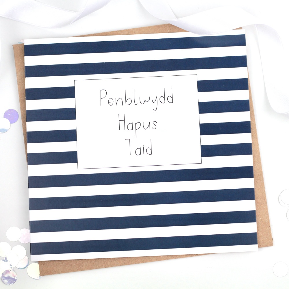 Penblwydd Hapus Taid - Card