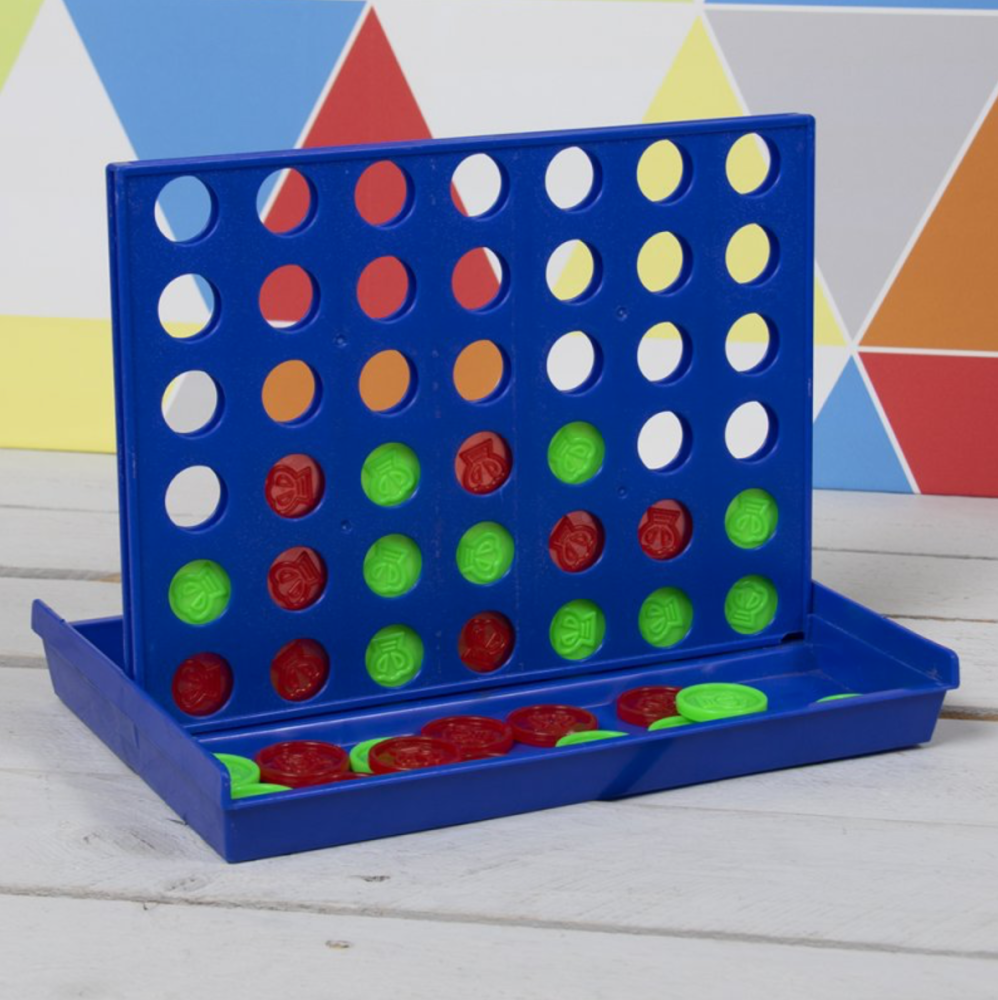 four in a row game, connect 4 game, retro games, stocking fillers, father's