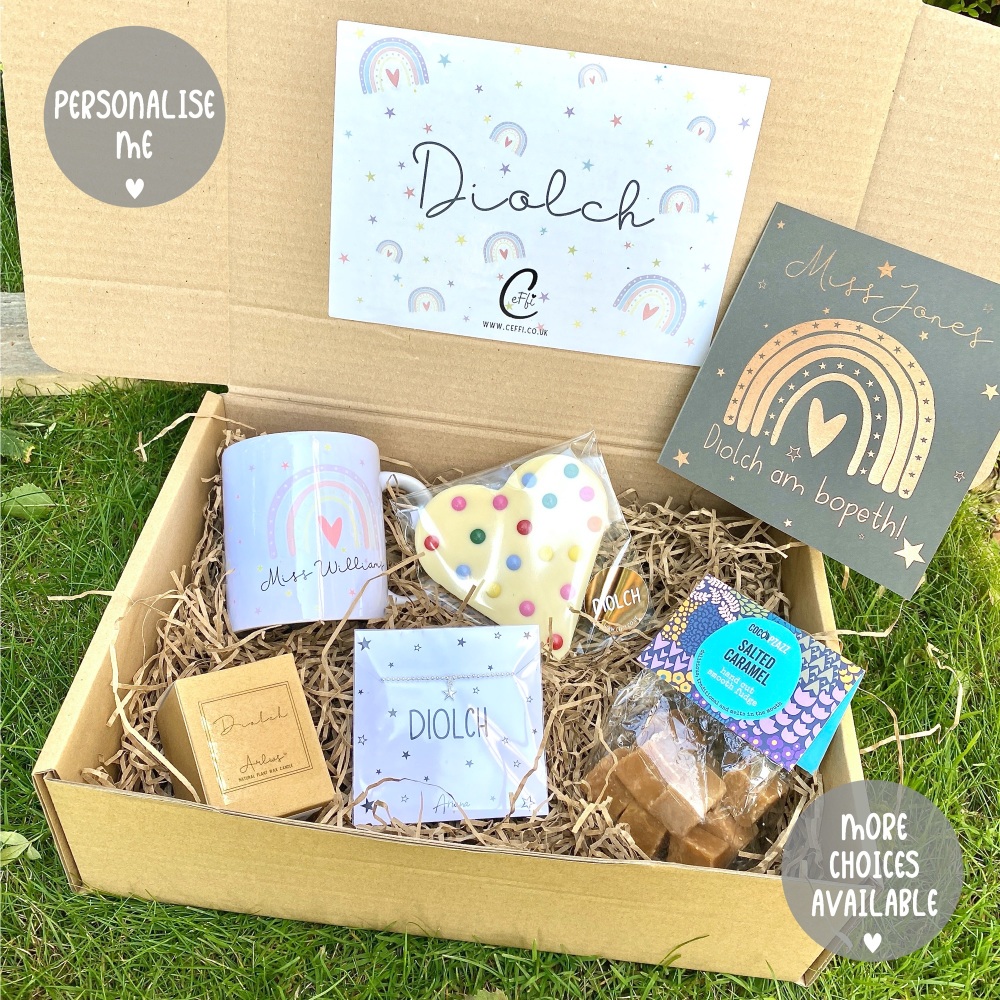 Rainbow-  Diolch - Gift Box (Various Choices)