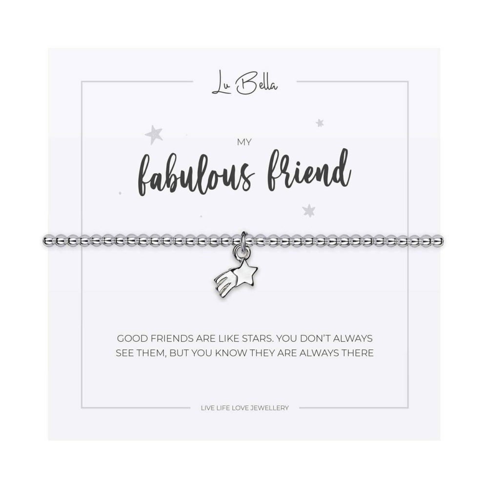 fabulous friend bracelet, friend stretch bracelet, lu bella jewellery