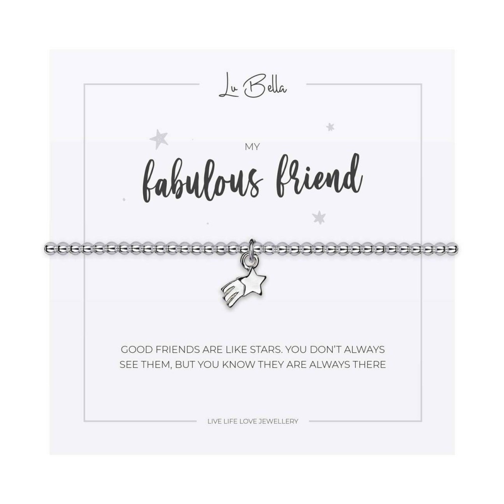 fabulous friend bracelet, friend stretch bracelet, lu bella jewellery