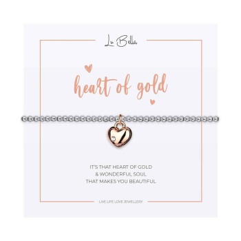 Heart of Gold -  Bracelet - Lu Bella