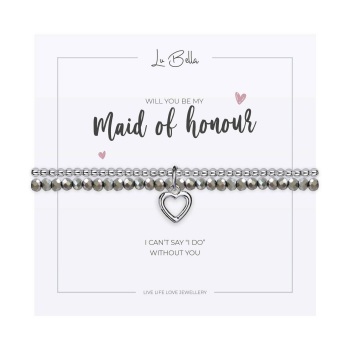 Will You Be My Maid of Honour -  Bracelet - Lu Bella