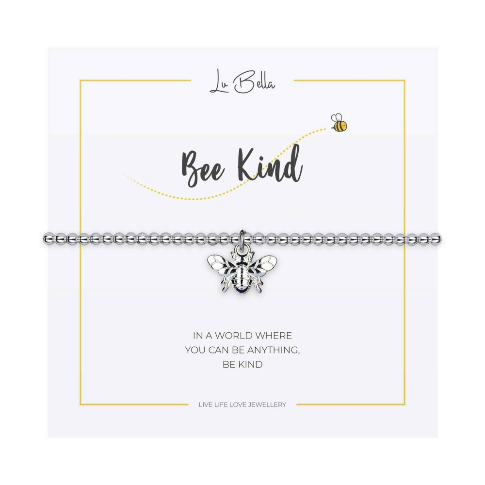 Bee kind bracelet, bee bracelet, stretchy bee bracelet