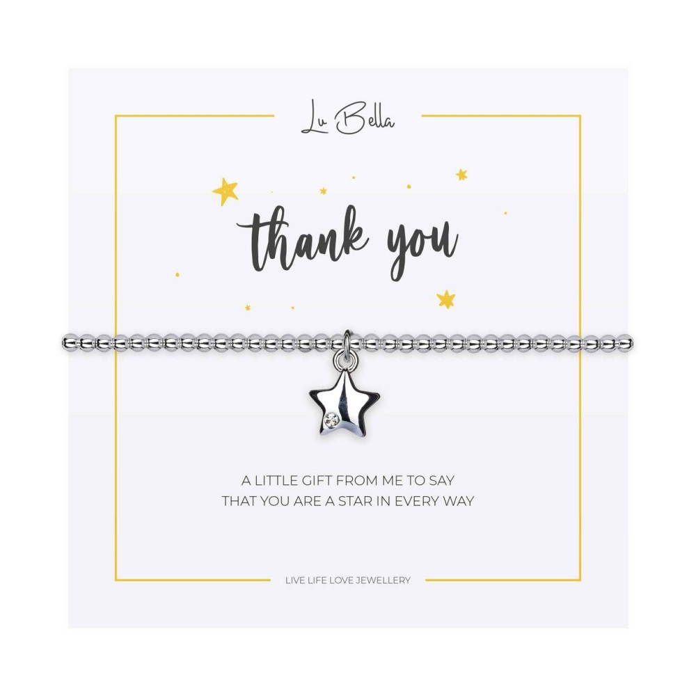 Thank You Star -  Bracelet - Lu Bella