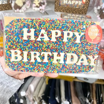 Happy Birthday - Sprinkle Chocolate Bar