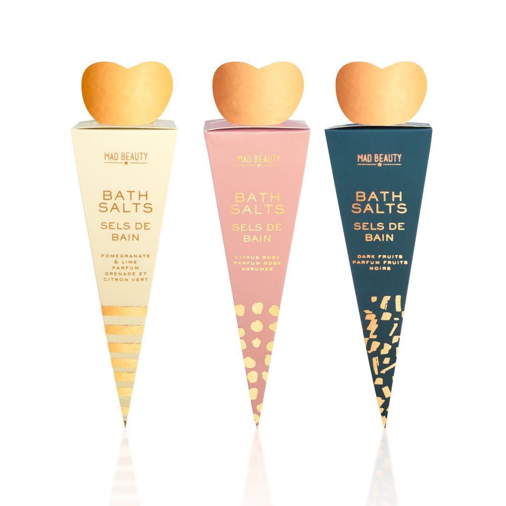 Bath Salt Rose Gold Cone  - Various Choice