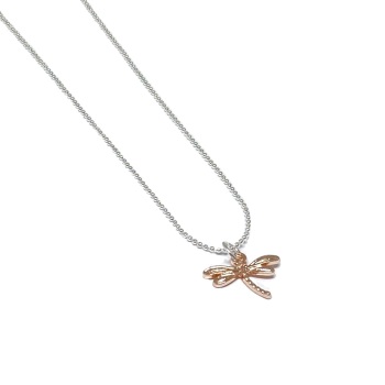 Dragonfly - Necklace - Silver