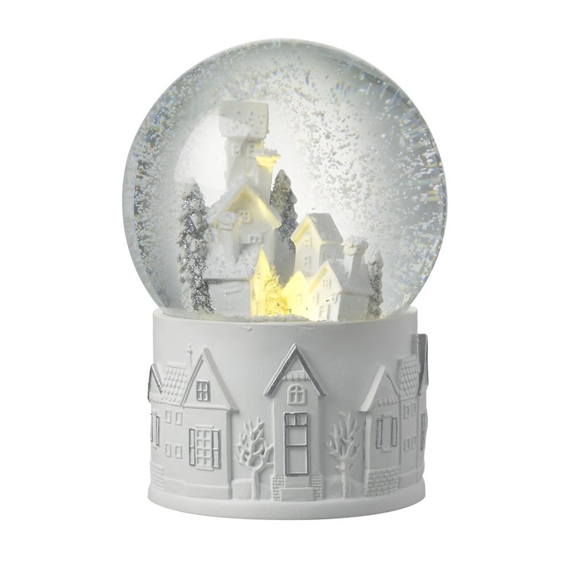 luxury led snow globe