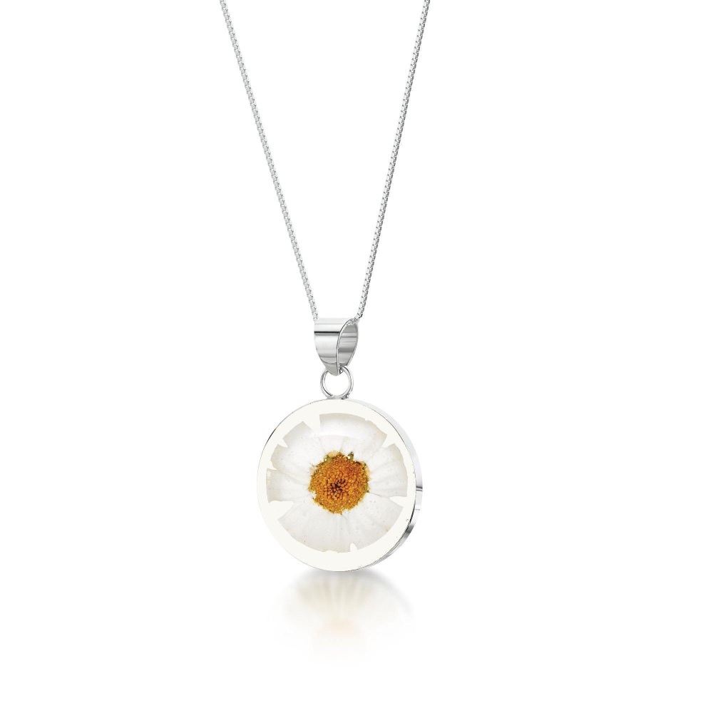 Daisy - Flower Filled - Necklace