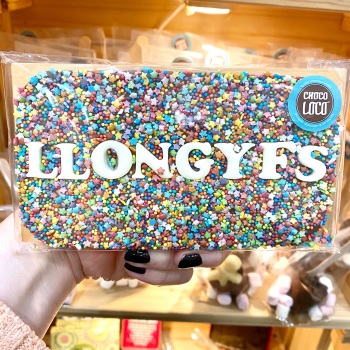 Llongyfs - Sprinkle Chocolate Bar