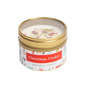 Christmas Cookie - Tin Candle 