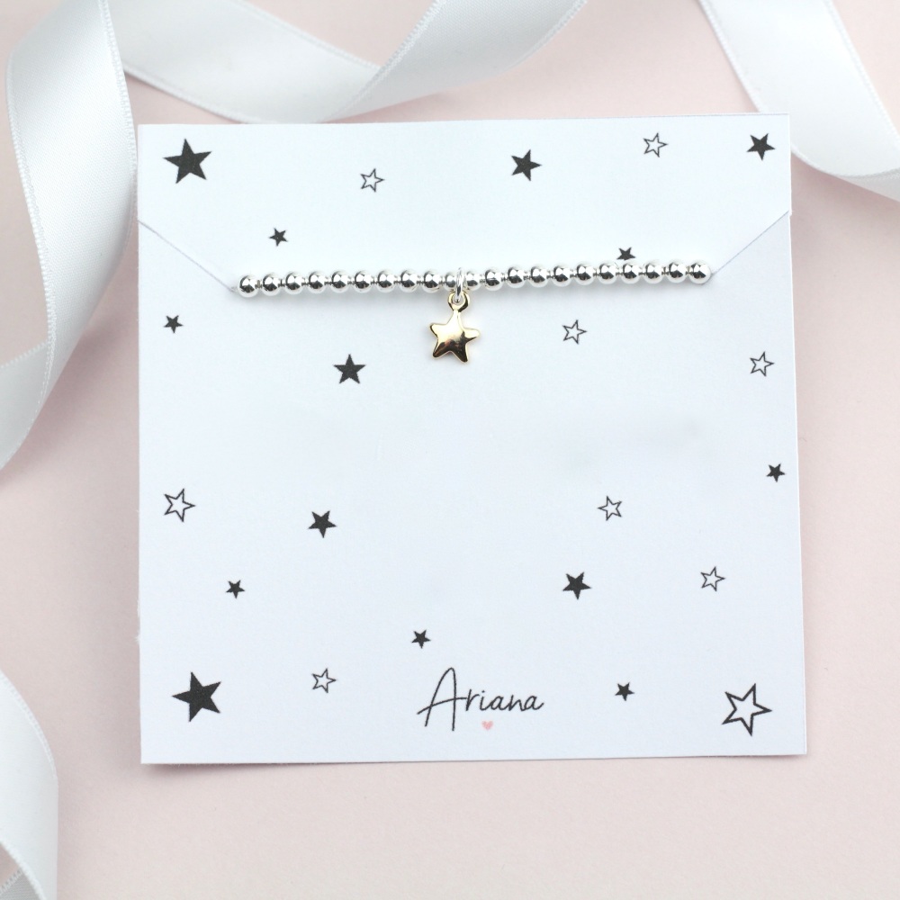 Plain Stars Bracelet - Ariana Jewellery -  Various Choice 