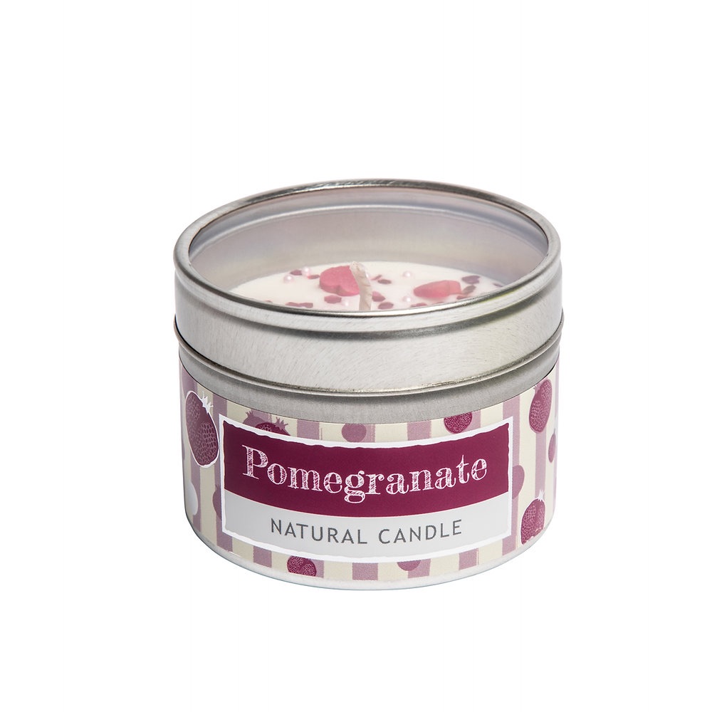 Pomegranate Natural Soy Wax Candle