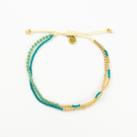 Blues Beaded Anklet